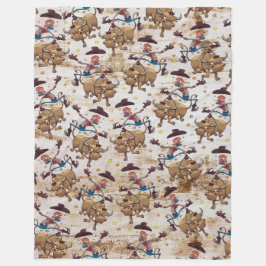 Cobertor De Velo País da equitação de Bull do vaqueiro do rodeio