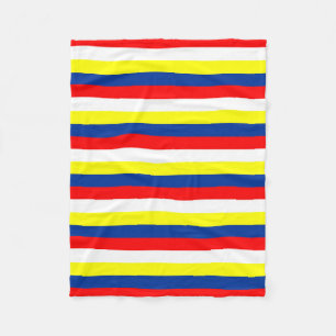 Cobertor De Velo País das faixas de bandeira da Venezuela na Malási