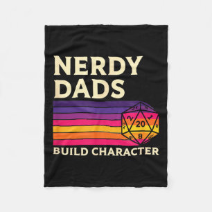 Cobertor De Velo Pais Nerds Constroem Caráter, Rpg Retro de Mesa Go