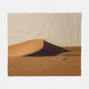 Cobertor De Velo Paisagem do Deserto das Dunas de Areia