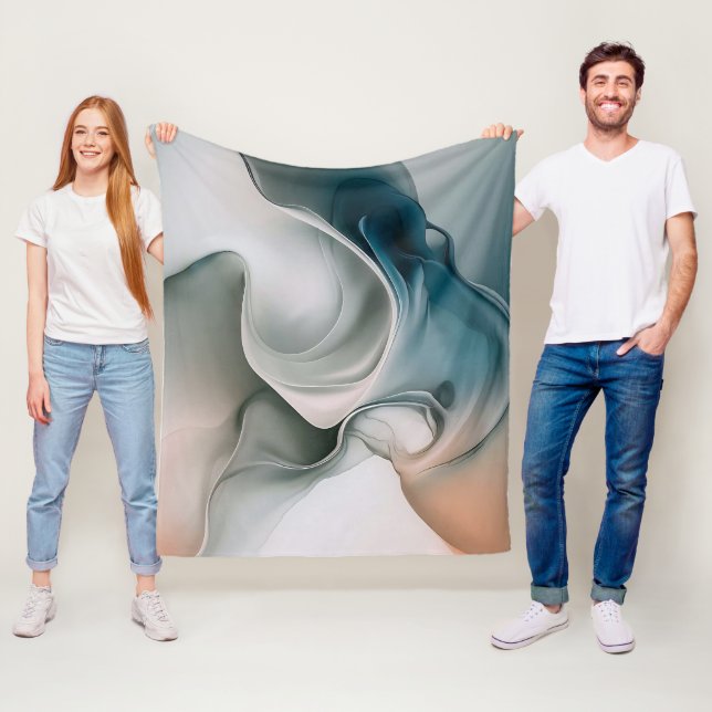 Cobertor De Velo Paisagem do Sonho Eteal: Abstrato do Tranquilo (In Situ)