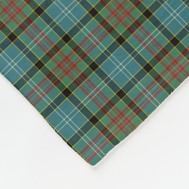 Cobertor De Velo Paisley Scotland District Tartan Fleece Blanket (Quina)