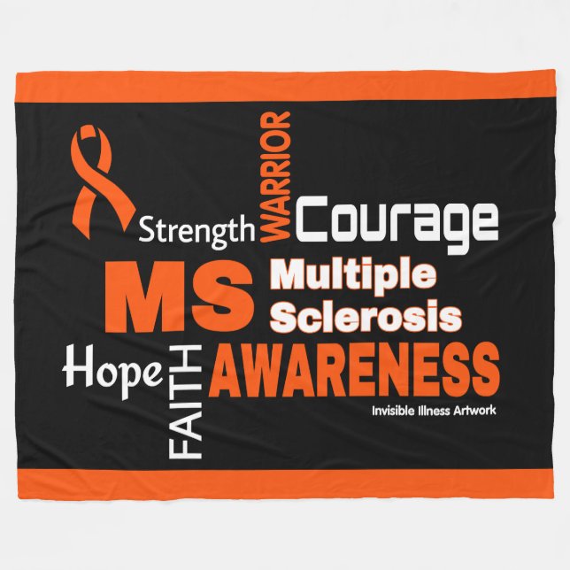 Cobertor De Velo Palavras...MS (Frente (Horizontal))