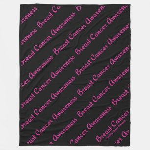 Cobertor De Velo Palavras/Papel de parede...Cancer de mama