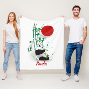Cobertor De Velo Panda