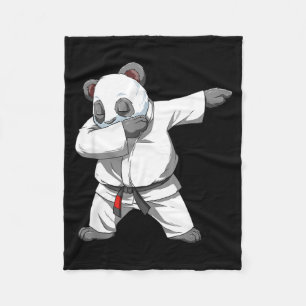 Cobertor De Velo Panda Jiu Jitsu Brasileiro BJJ Grappling