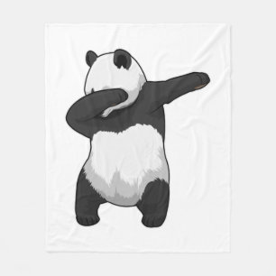Cobertor De Velo Panda no Dance Hip Hop Dab