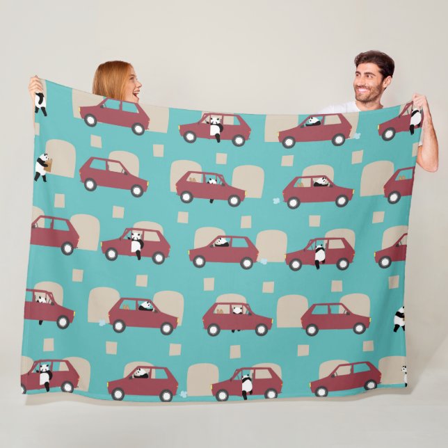 Cobertor De Velo Panda Panda Pan red (In Situ)