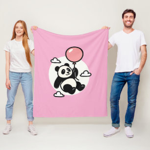Cobertor De Velo Panda para cima e para fora - Vin Zzep Art - T-Shi
