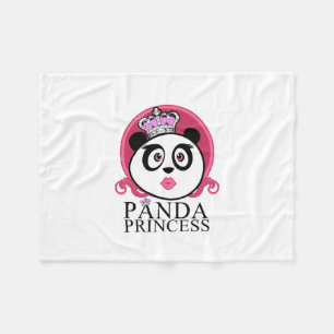 Cobertor De Velo Panda Princesa Panda Rainha Coroa Fofa