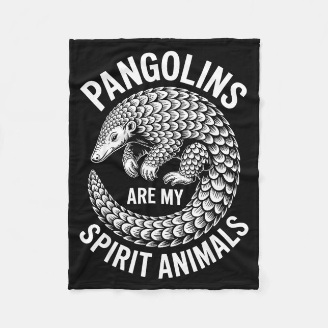 Cobertor De Velo Pangolins Srit Animals Funny Pangolin  (Frente)