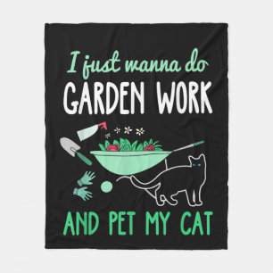 Cobertor De Velo Pão de Gato de Jardinagem Presente de trabalho