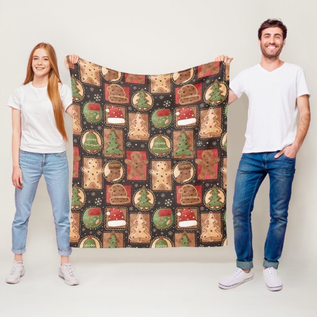 Cobertor De Velo Pão de Gengala Ornaments Natal (In Situ)