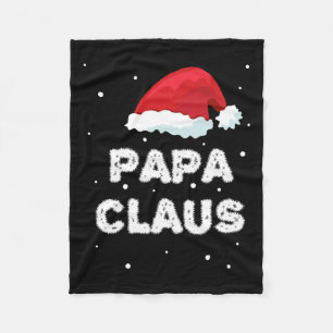 Cobertor De Velo Papa Claus - Fato Familiar - Pajama Correspondendo