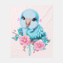 Papagaio Azul, Bonito e Adorável