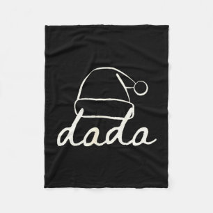 Cobertor De Velo Papai Noel Dada Primeiro Natal da Família Correspo