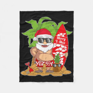 Cobertor De Velo Papai Noel I Férias de Verão I Natal em Julho