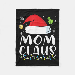 Cobertor De Velo Papai Noel Natal Luzes Pijama Natal Família Combin