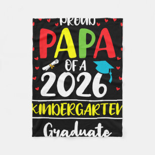Cobertor De Velo Papai Orgulhoso Engraçado De Um Graduado Do Jardim