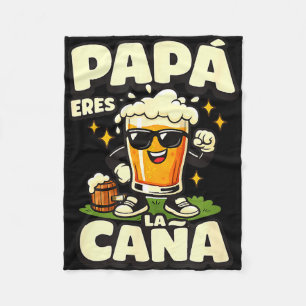 Cobertor De Velo Papai você é a onda divertido cerveja espanhola pa
