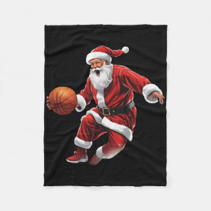 Cobertor De Velo Papais noeis de basquete Slam Dunk Ugly Natal