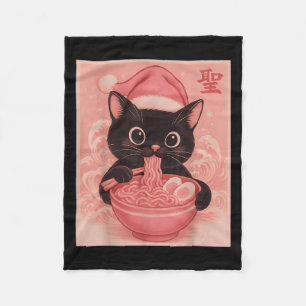 Cobertor De Velo Papais noeis Rosa De Gato De Natal Kawaii Anime Ra
