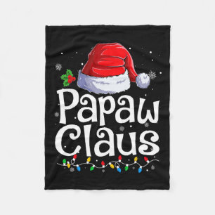 Cobertor De Velo Papaw Claus Xmas Papais noeis de Natal Iguais à Fa