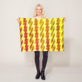 Cobertor De Velo papel de parede retrô laranja 1970