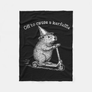 Cobertor De Velo Para Causar Uma Confusão, Patinete Engraçado de To