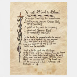 Cobertor De Velo Para Chamar Sangue Para Sangue