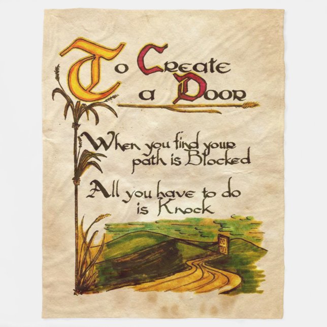 Cobertor De Velo Para Criar Uma Porta (Frente)