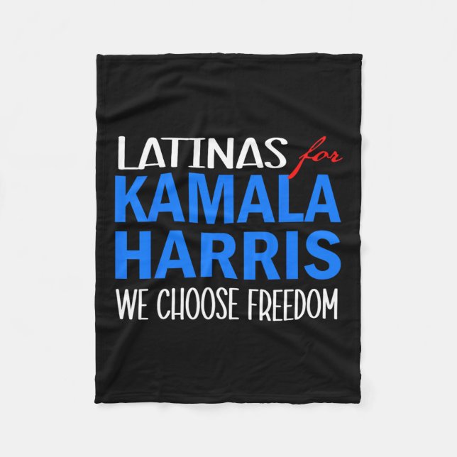 Cobertor De Velo Para Kamala Harris 2024 Escolhemos Liberdade 1 (Frente)