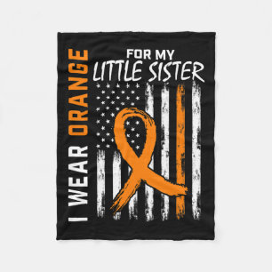 Cobertor De Velo Para minha irmãzinha Leucemia Cancer Sensibilizaçã