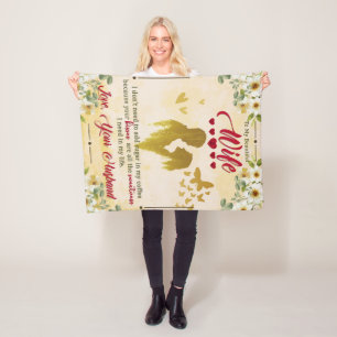 Cobertor De Velo Para Minha Linda Esposa De Presentes De Marido