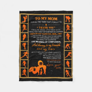 Cobertor De Velo Para Minha Mãe Presente, Mãe E Filho, Mãe De H