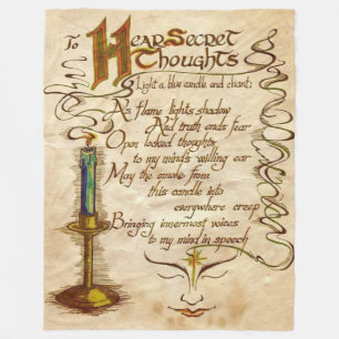 Cobertor De Velo Para ouvir pensamentos secretos