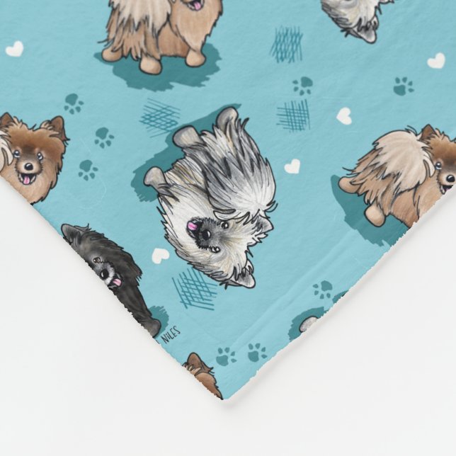 Cobertor De Velo Parada Pom do KiniArt (Quina)