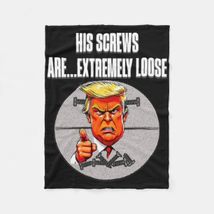 Cobertor De Velo Parafusos Soltos Humor Trump Salada De Palavras Me
