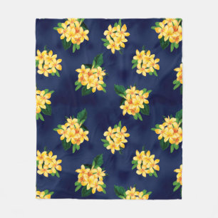 Cobertor De Velo Paraíso tropical Plumeria havaiano