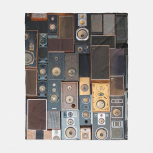 Cobertor De Velo Parede de auto-falantes