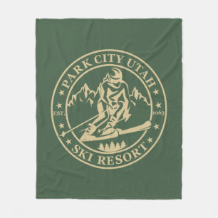 Cobertor De Velo Park City Utah — estância de esqui