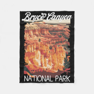 Cobertor De Velo Parque Nacional Bryce Canyon 2025 Vintage Angustia