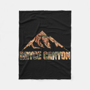 Cobertor De Velo Parque Nacional Bryce Canyon Souvenir Utah Caminha