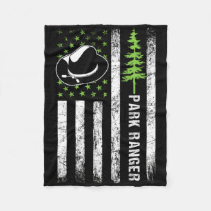 Cobertor De Velo Parque Retro Ranger EUA Bandeira da América Flores