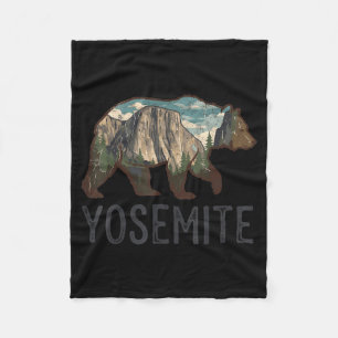 Cobertor De Velo Parques Nacionais Yosemite Califórnia Natureza Ao