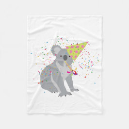 Cobertor De Velo Partida Koala - Animais com festa