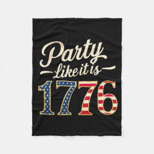 Cobertor De Velo Partido Como Se Fosse 1776 Homens De Bandeira Dos
