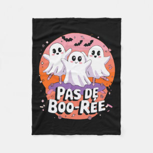 Cobertor De Velo Pas De Boo-rée Balé Fantasma Professor de dança Fu
