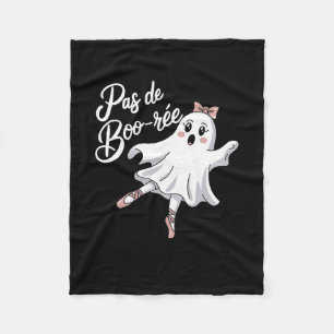 Cobertor De Velo Pas De Boo-rée Funny Balé Fantasma Dança Halloween