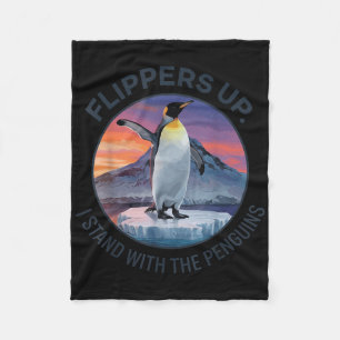 Cobertor De Velo Pás Para Cima Eu Pego Pinguins